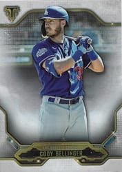 2020 Topps Triple Threads Base Set Cody Bellinger #45 card