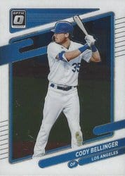 2021 Donruss Optic Base Set Cody Bellinger #138 card