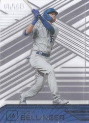 2021 Panini Chronicles Clear Vision Cody Bellinger #25 card