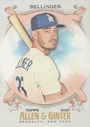 2021 Topps Allen & Ginter Base Set Cody Bellinger #98 card