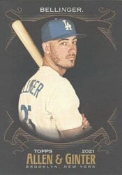 2021 Topps Allen & Ginter X Base Set Cody Bellinger #98 card