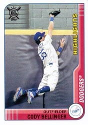 2021 Topps Big League Base Set Cody Bellinger #297 card