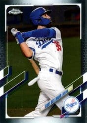 2021 Topps Chrome Base Set Cody Bellinger #200 card