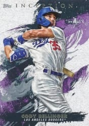 2021 Topps Inception Base Set Cody Bellinger #90 card