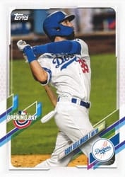 2021 Topps Opening Day Base Set Cody Bellinger #80 card