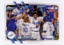 2021 Topps Opening Day Walk this Way Cody Bellinger #WW-15 card