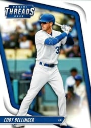 2022 Panini Chronicles Threads Cody Bellinger #24 card