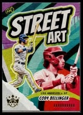 2022 Panini Diamond Kings Street Art Cody Bellinger #SA-10 card
