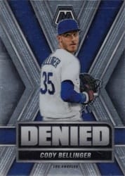 2022 Panini Mosaic Denied Cody Bellinger #D-3 card