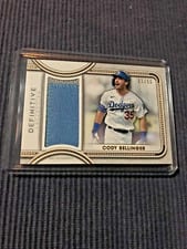 2022 Topps Definitive Collection Jumbo Relic Collection Cody Bellinger #DJR-CBE card