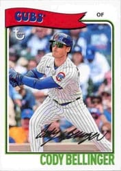 2023 Topps Brooklyn Collection Base Set Cody Bellinger #48 card