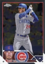 2023 Topps Chrome Base Set Cody Bellinger #21 card