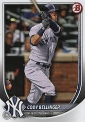 2025 Bowman Base Set Cody Bellinger #52 card