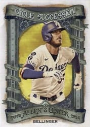 2024 Topps Allen & Ginter Cycle Succession Cody Bellinger (Los Angeles Dodgers) #CS-28 card