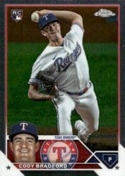 2023 Topps Chrome Update Base Set Cody Bradford #USC11 card