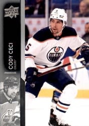 2021-22 Upper Deck Base Set Cody Ceci #565 card