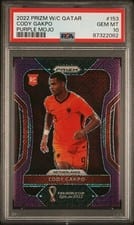 2022 Panini Prizm World Cup Cody Gakpo #153 card