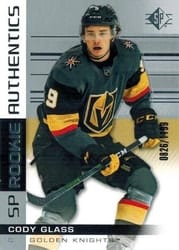 2019-20 SP Base Set Cody Glass #133 card