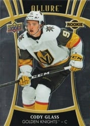 2019-20 Upper Deck Allure Base Set Cody Glass #106 card