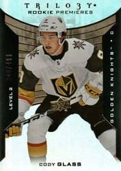 2019-20 Upper Deck Trilogy Base Set Cody Glass #110 card