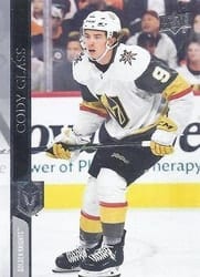 2020-21 Upper Deck Base Set Cody Glass #430 card