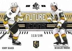 2019-20 SP Authentic Base Set Cody Glass/Nicolas Hague #145 card
