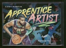 2019 Panini Court Kings Apprentice Artists Cody Martin #26 card