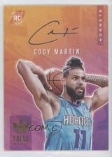 2019 Panini Court Kings Fresh Paint Autographs Cody Martin #FP-CMA card