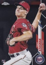 2020 Topps Chrome Update Base Set Cody Stashak #U-32 card