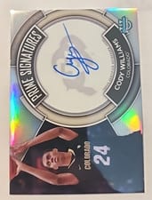 2023-24 Bowman University Chrome Prime Signatures Cody Williams #PCS-CW card