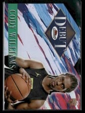 2024-25 Finest Debut Cody Williams #D-9 card