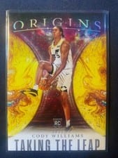 2024-25 Panini Origins Taking the Leap Set Cody Williams #19 card