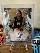2024-25 Topps Inception Rookie Autographs Cody Williams #RA-CW card