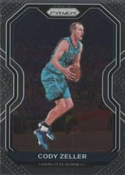 2020-21 Panini Prizm Base Set Cody Zeller #68 card