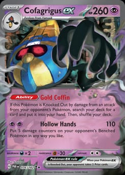 Paradox Rift Cofagrigus ex #76 card