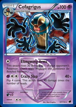 Plasma Freeze Cofagrigus #57 card