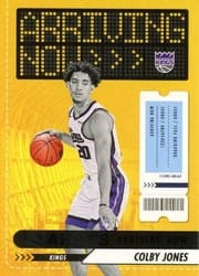 2023-24 Hoops Arriving Now Colby Jones #8 card