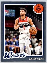 2025-26 Topps 1980-81 Topps Basketball Colby Jones #80BK-20 card
