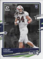 2020 Donruss Optic Base Set Colby Parkinson #127 card
