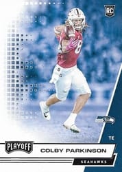 2020 Panini Playoff Base Set Colby Parkinson #272 card