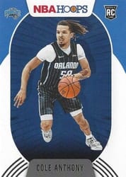 2020-21 Hoops Base Set Cole Anthony #234 card