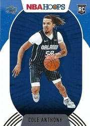 2020-21 Hoops Winter Base Set Cole Anthony #234 card