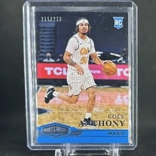 2020-21 Panini Chronicles Base Set Cole Anthony #315 card