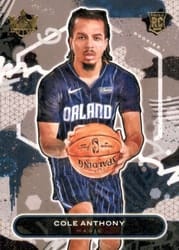 2020-21 Panini Court Kings Base Set Cole Anthony #74 card