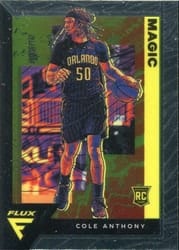 2020-21 Panini Flux Base Set Cole Anthony #210 card