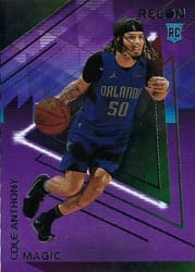 2020-21 Panini Recon Base Set Cole Anthony #12 card