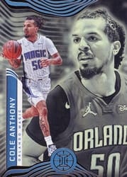 2021-22 Panini Illusions Base Set Cole Anthony #64 card