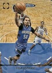 2021-22 Panini Photogenic Base Set Cole Anthony #24 card