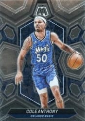 2023-24 Panini Mosaic Base Set Cole Anthony #165 card