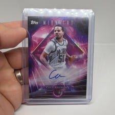 2025-26 Topps Midnight Dark Matter Autographs Cole Anthony #DMA-CA card